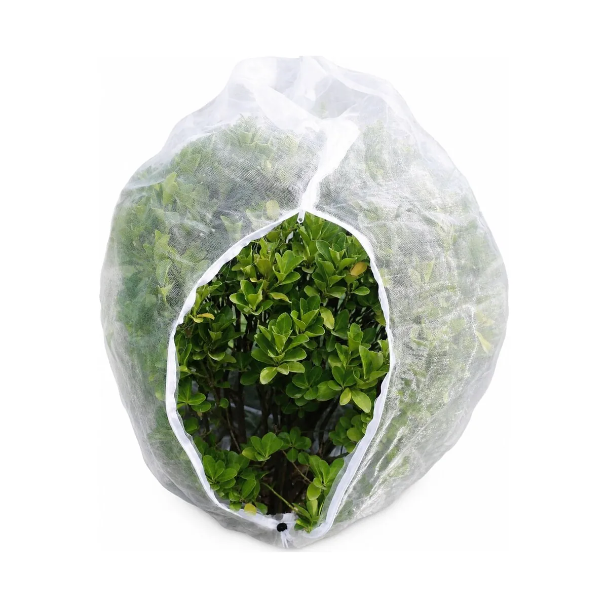 Fine-mesh insect net cover for plants